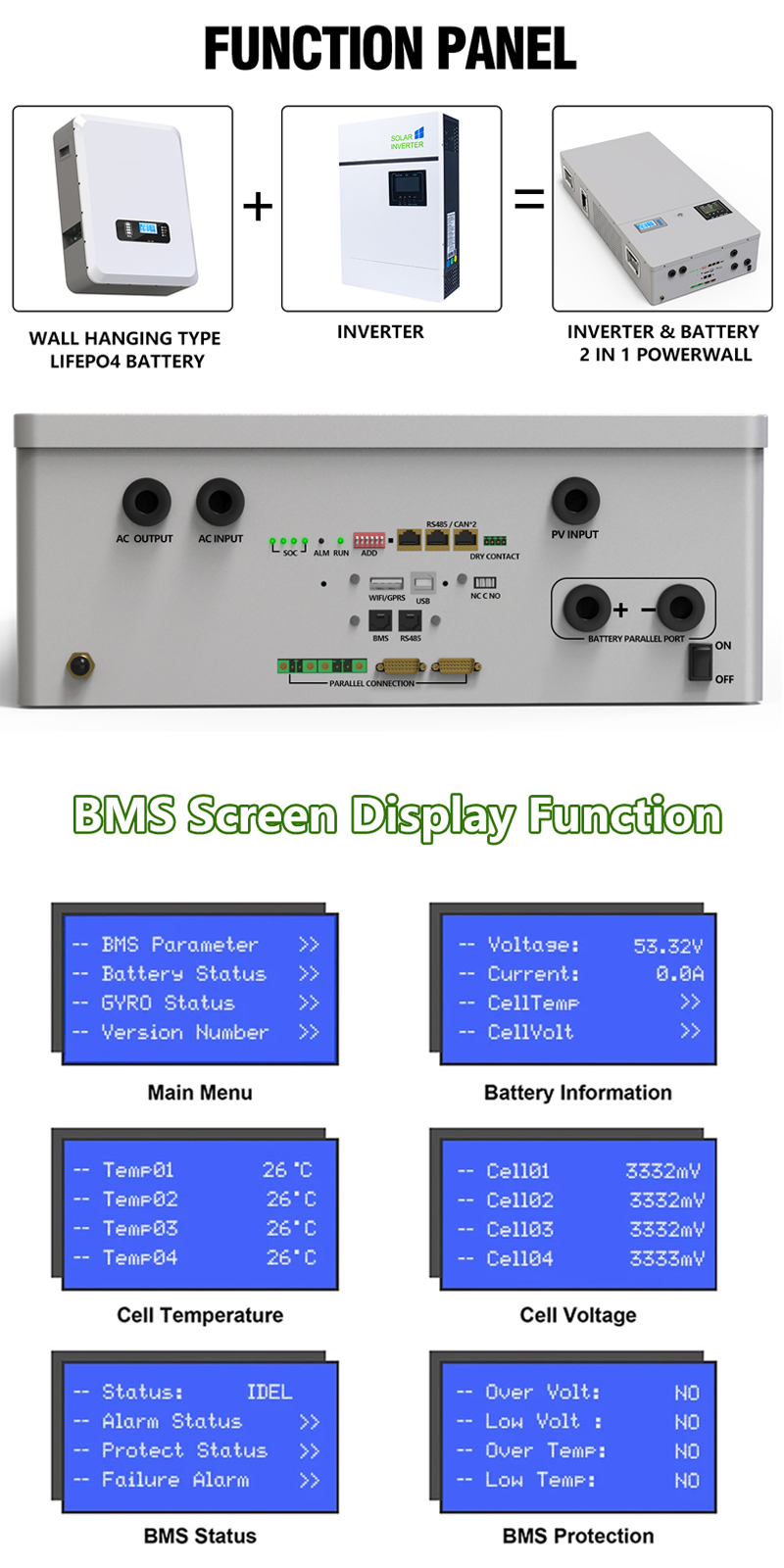 wall mounted battery